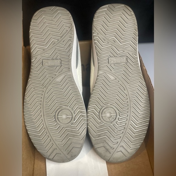Puma Safety Toe Composite Toe Gray and White Sneakers - Picture 6 of 6